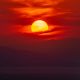 Πορφυρό ηλιοβασίλεμα στον βόρειο Ευβοϊκό